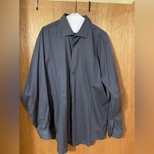 Van Heusen Gray 17 34/35 Dress Shirt